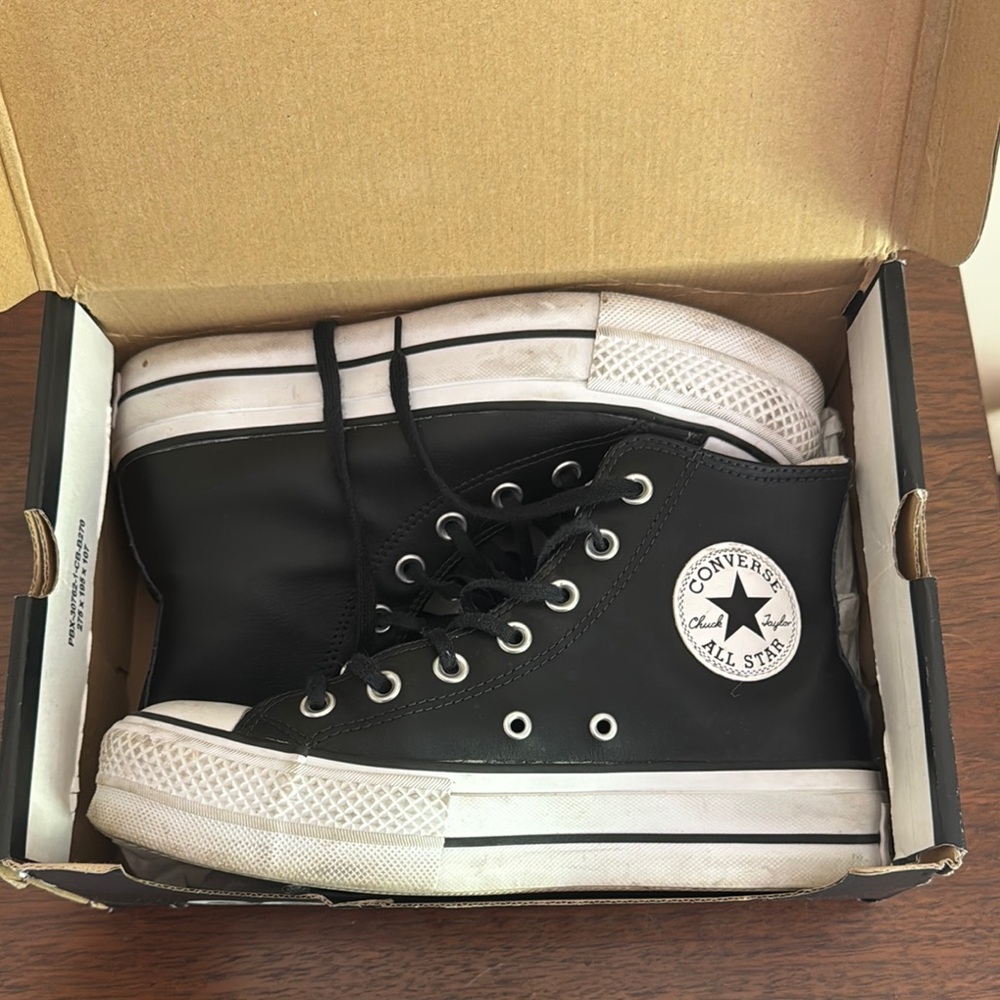 Converse Black and White All Star High-Tops
